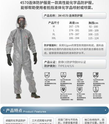 3M 防护服 专业防护的可靠选择